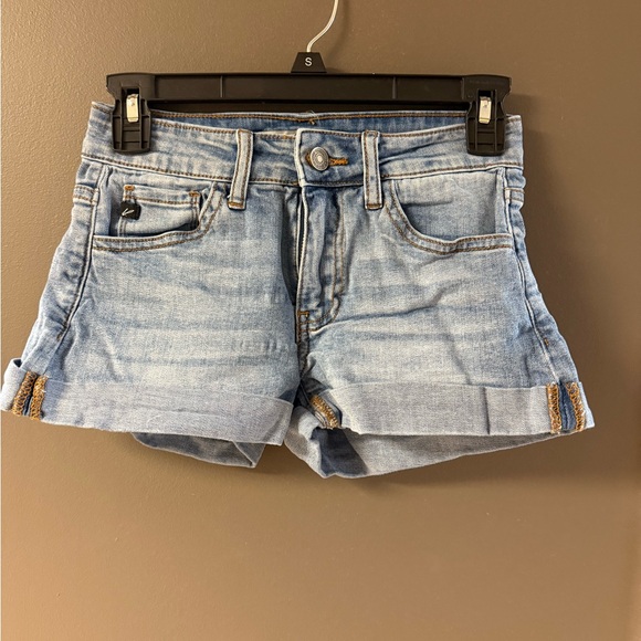 KanCan Light Blue Jean Shorts - Picture 1 of 4